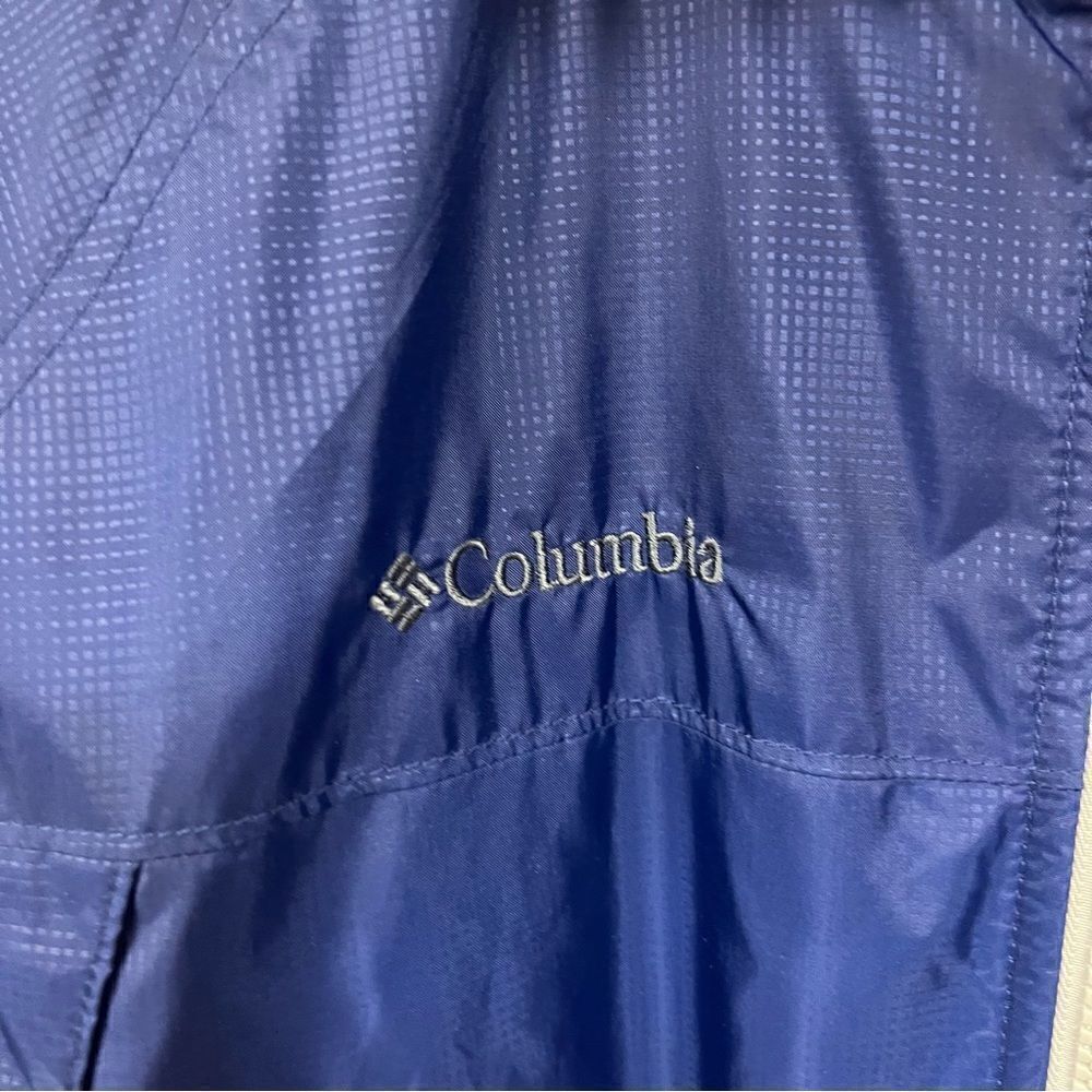 Columbia blue interchange zip up coat with fleece interior size L - Picture 5 of 10